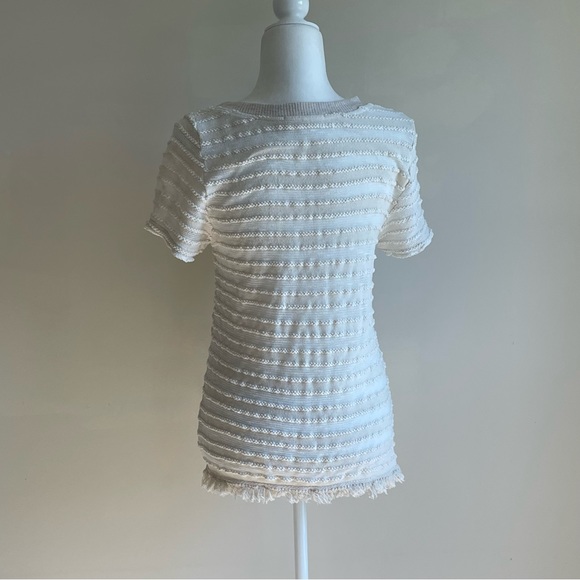 Anthropologie Eri+ Ali
Adia Textured Top
Stripe Fringe Small - Picture 5 of 6